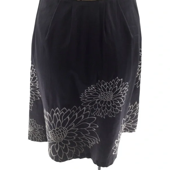 Anthropologie Floreat Floral Embroidered Strapless Dress - Picture 8 of 16